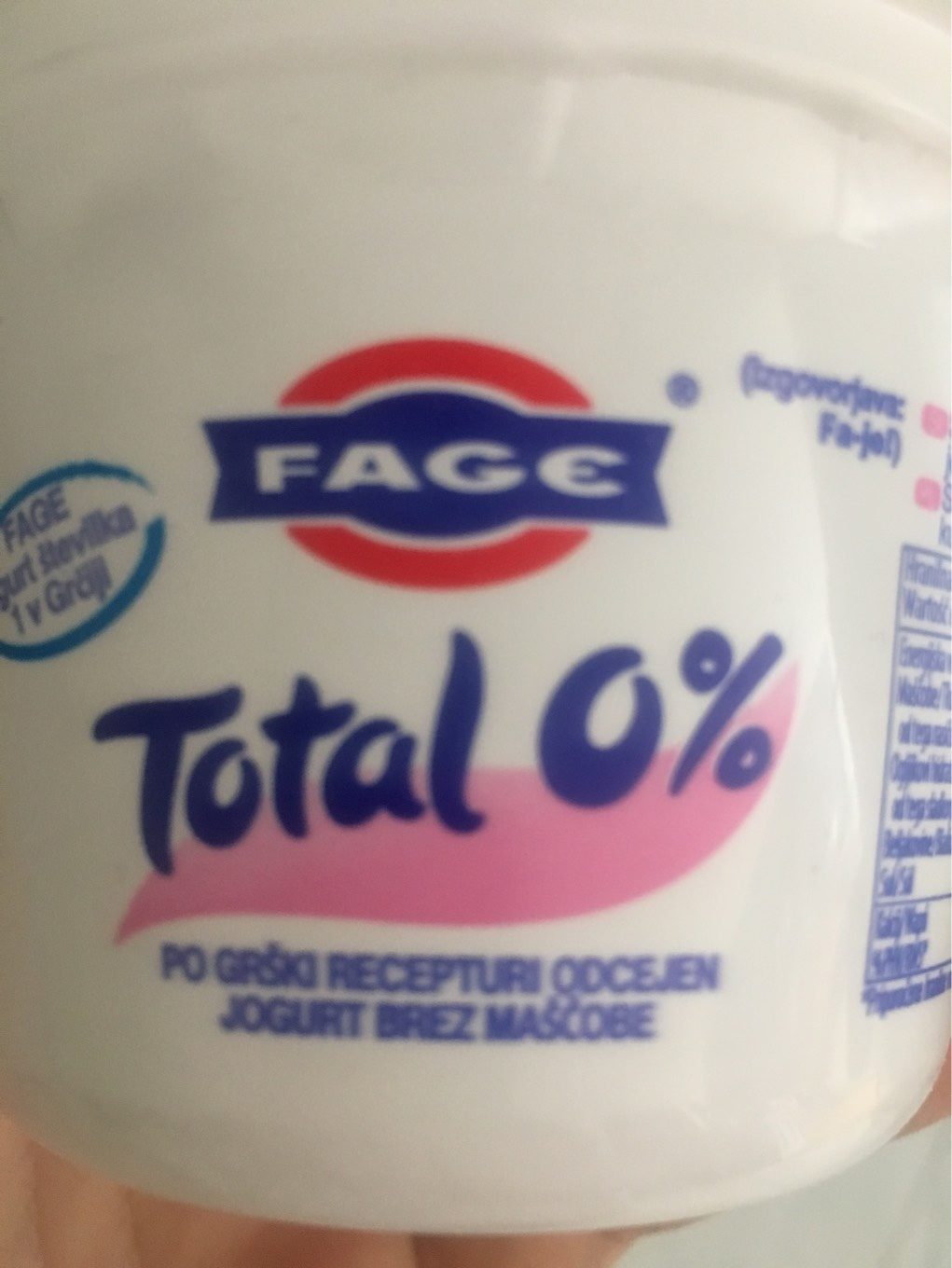 Fromage blanc Total 0% - Product - fr