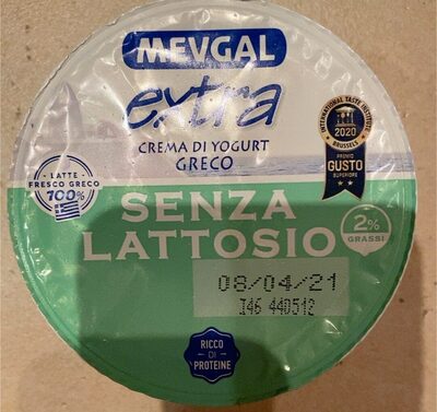 Crema di Yogurt Greco - Senza Lattosio - Prodotto