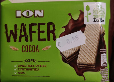 ION Wafer Cocoa Stevia - Product - el