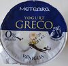 Yogurt Greco 0% Vaniglia - Produit