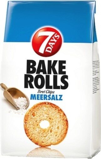 7days Bake Rolls Meersalz - Produkt - en