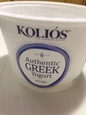 Authentic greek yogurt - Produit