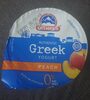 greek yogurt peach - Product
