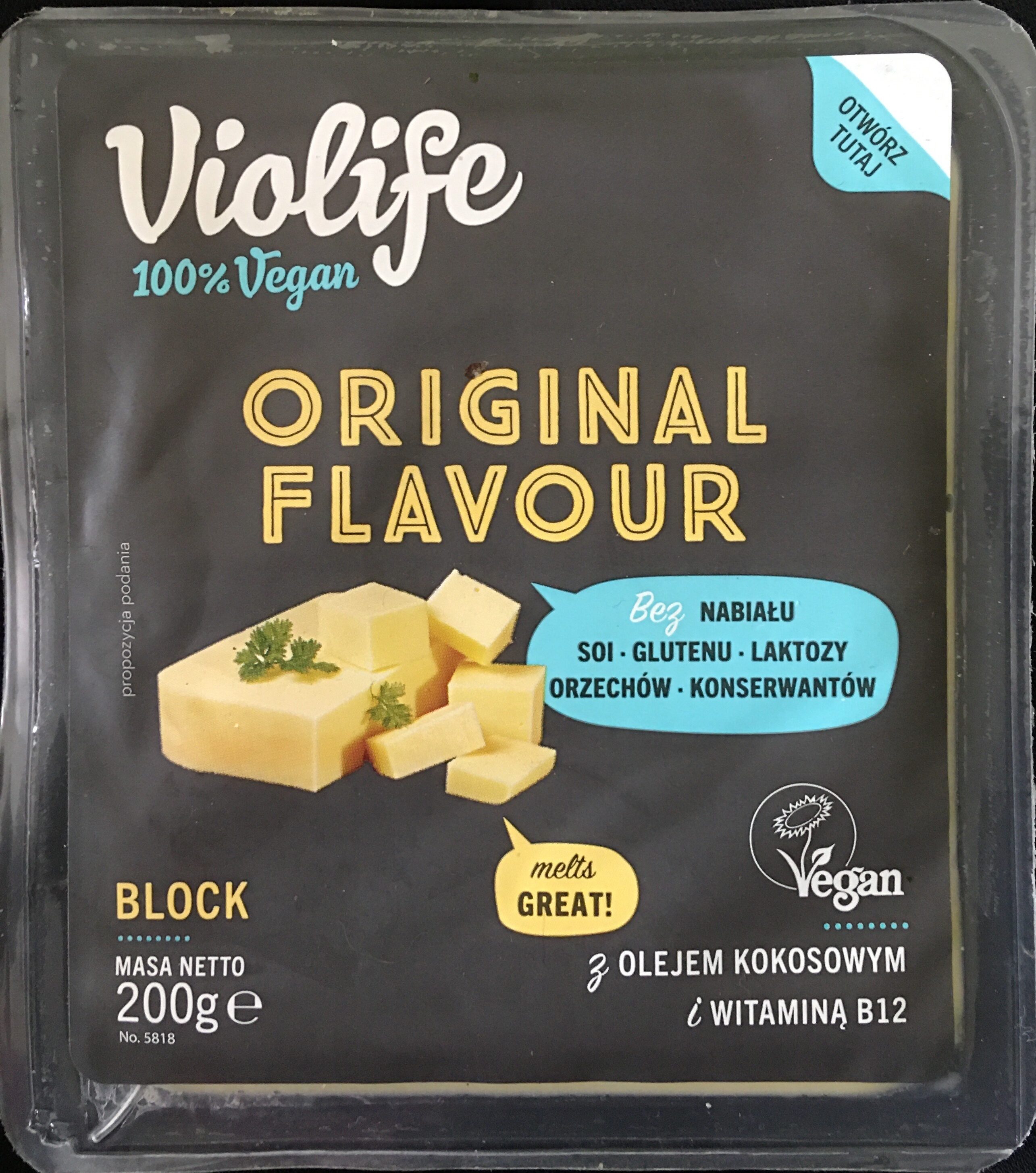 Violife original flavour Block - Producte - pl