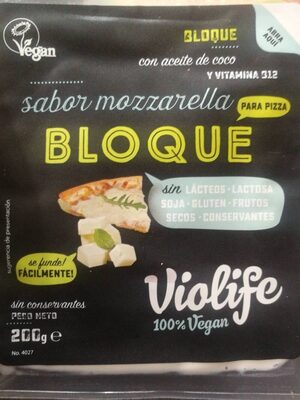 Mozzarella Flavour Block for Pizza - Producte - fr