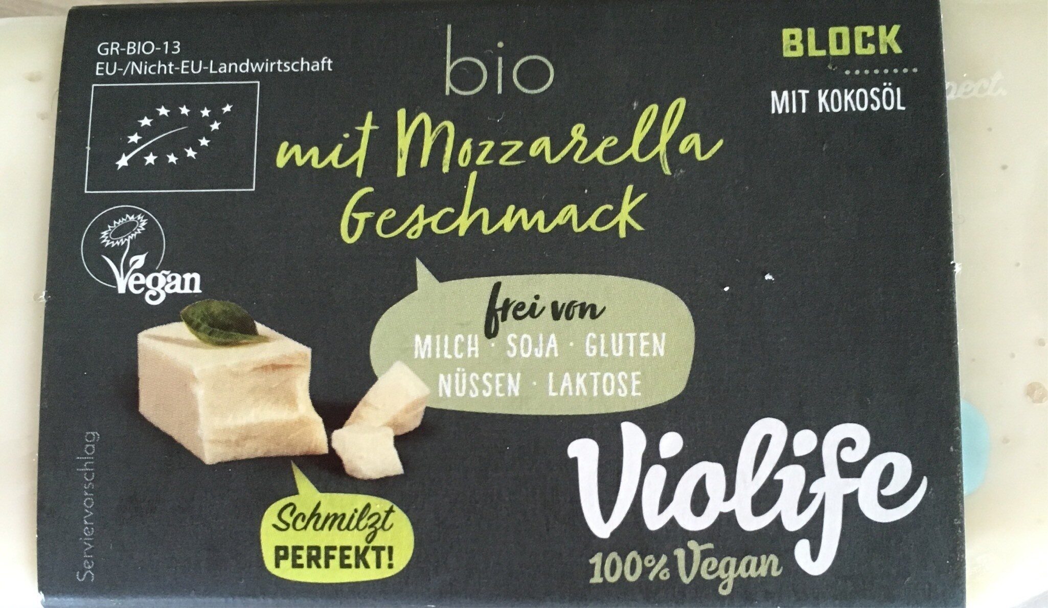 Mozzarella vegan - Product - fr