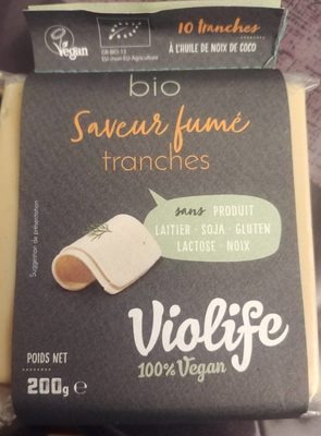 Tranche saveur fumé fromage vegan - Producte