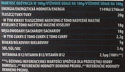 Plastry o smaku indyka - Voedingswaarden - pl