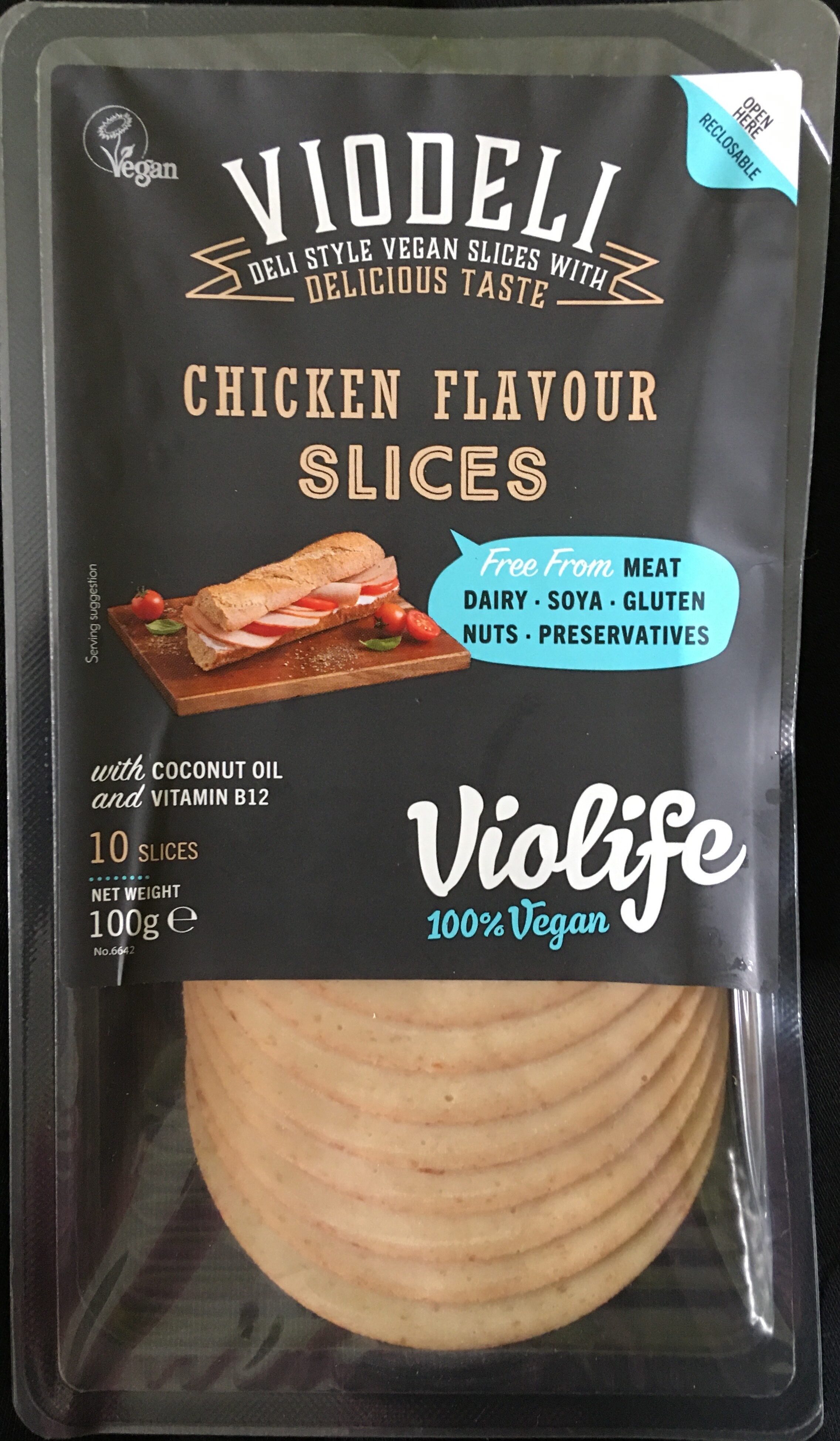 Chicken flavour slices - Product - en
