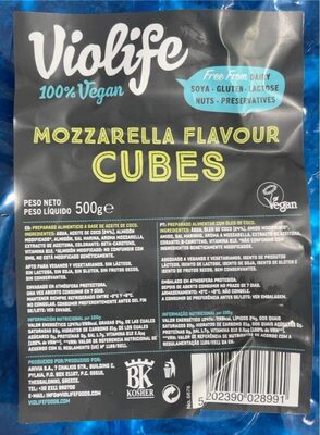Mozzarella Flavour Cubes - Producte