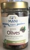 Raw Organic Greek Olives - Produit