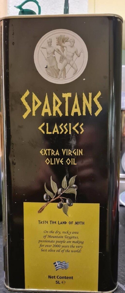 Spartans Classics 5 litres extra virgin olive oil - Prodotto - fr