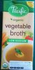 Pacific Organic Vegetable Broth - Product