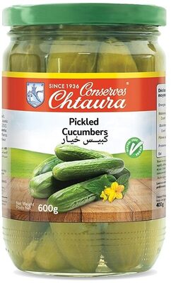 CONSERVES MODERNES CHTAURA - Pickled Cucumbers 600 GR - Product