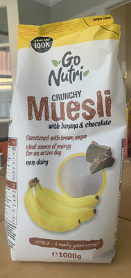 Crunchy Muesli with banana & chocolate - Product - en