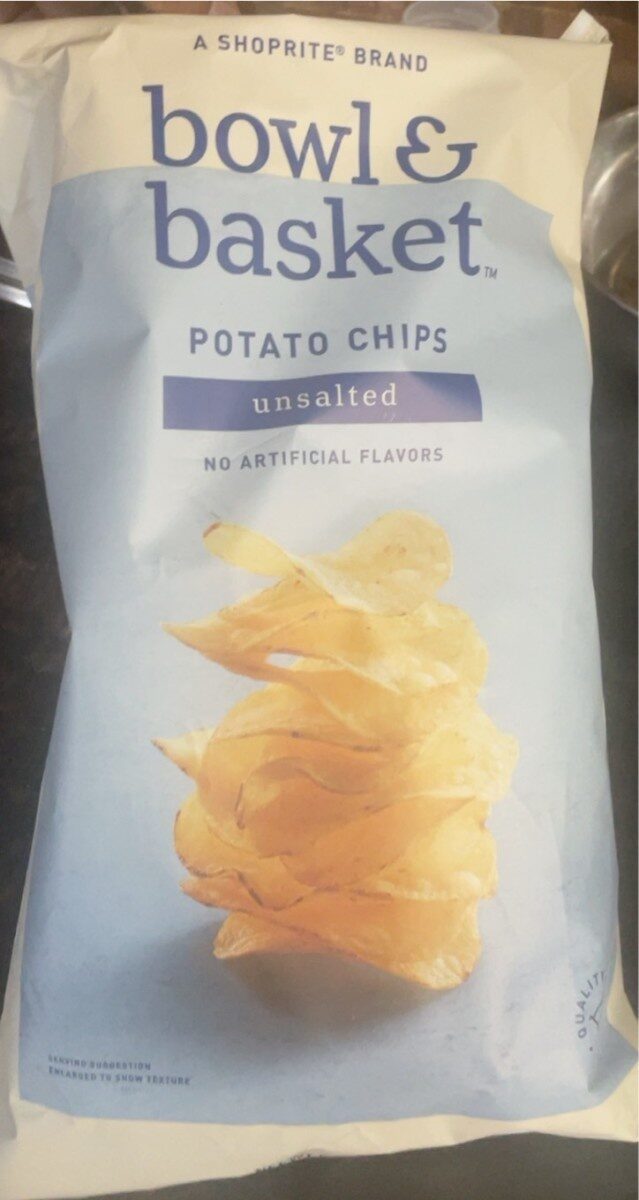 Potato chips unsalted - Product - en