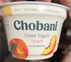 Greek Yogurt Peach - Product