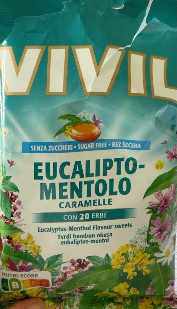 Caramelle eucalipto e mentolo - Prodotto