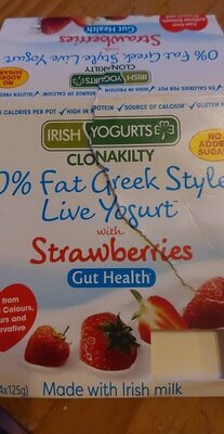 0% fat greek style live yogurt - Product