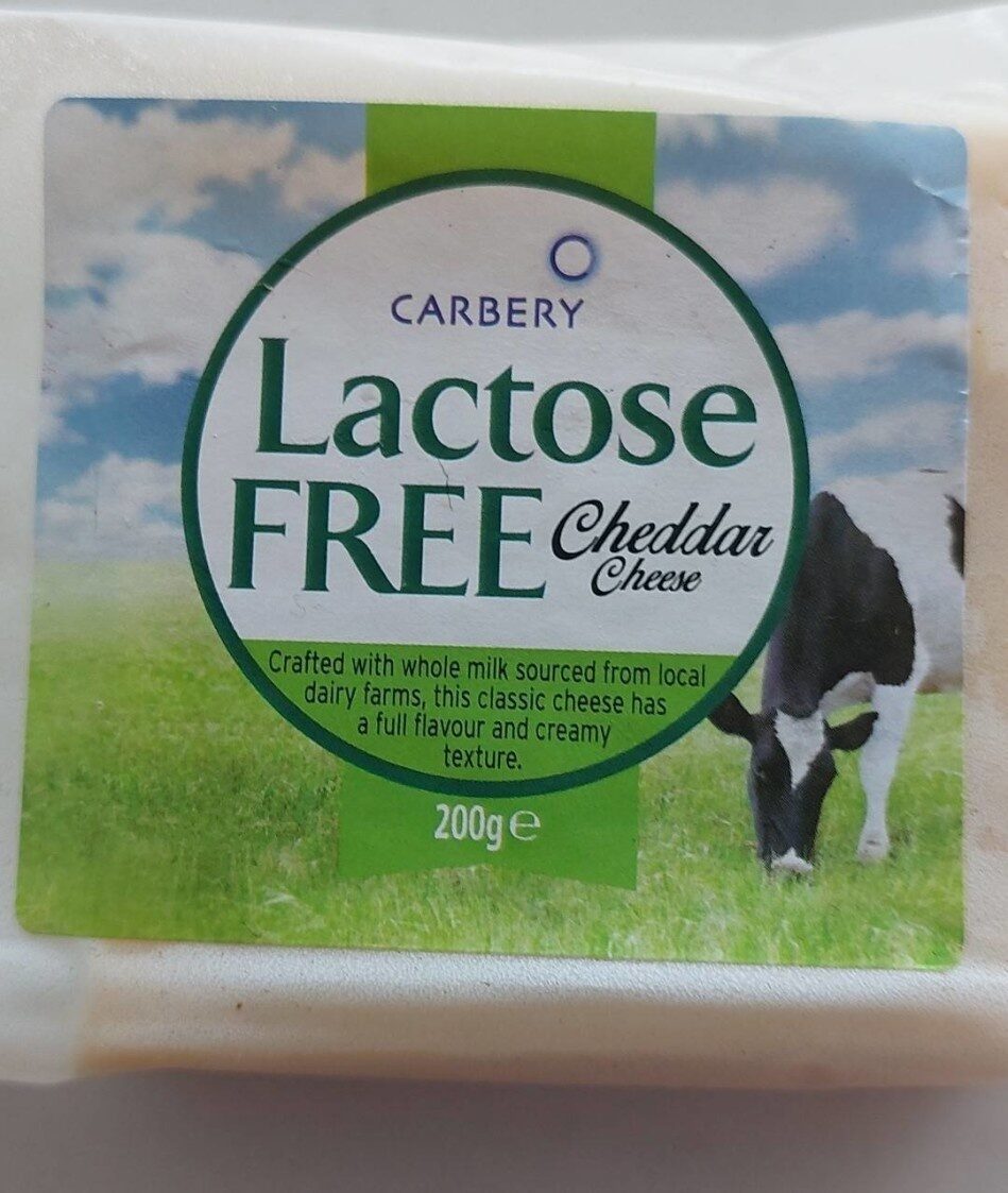 Lactose free cheddar cheese - Product