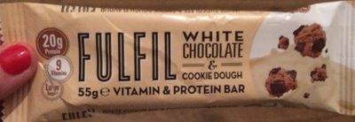 White Chocolate & Cookie Dough Vitamin & Protein Bar - Produit