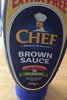 Chef Brown Sauce Squeezy & 50% Extra Free (485 Grams) - Product