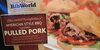 American style BBQ flavoured pulled pork - Product