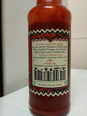 Mic's Chili Inferno Sauce Extreme - Nutrition facts - es