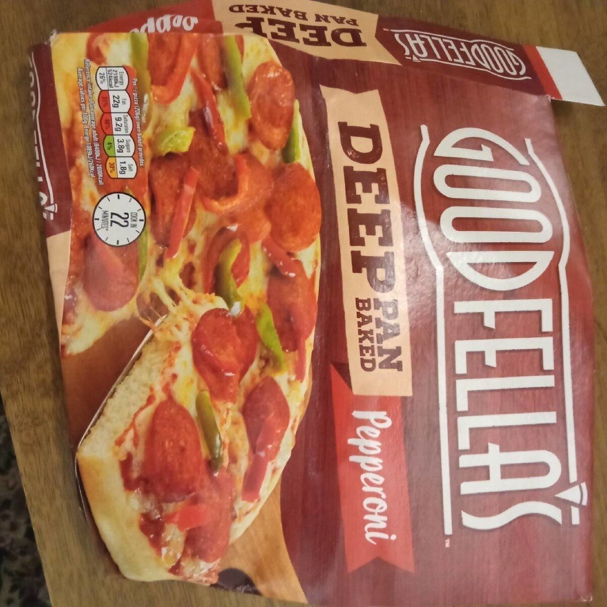 Goodfellas Deep Pepperoni Pizza 411g - Product