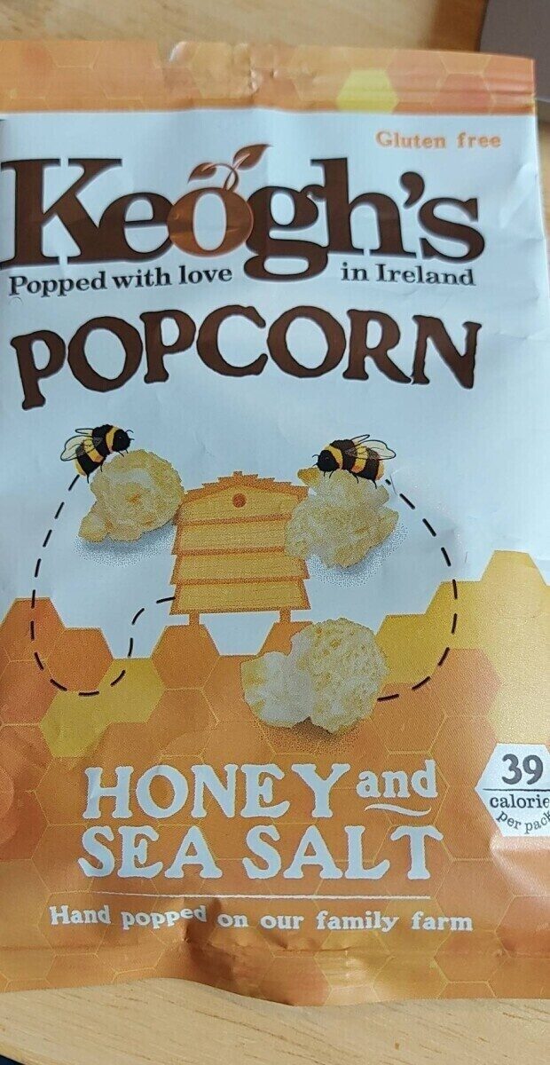 Popcorn honey and sea salt - Product