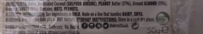 Peanut butter raw energy balls - Ingredients