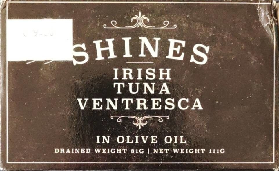 Irish Tuna Ventresca in Olive Oil - Product