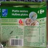 Huîtres plates - Product