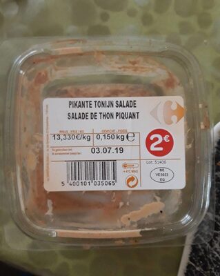 Salade de thon piquant - Product - fr