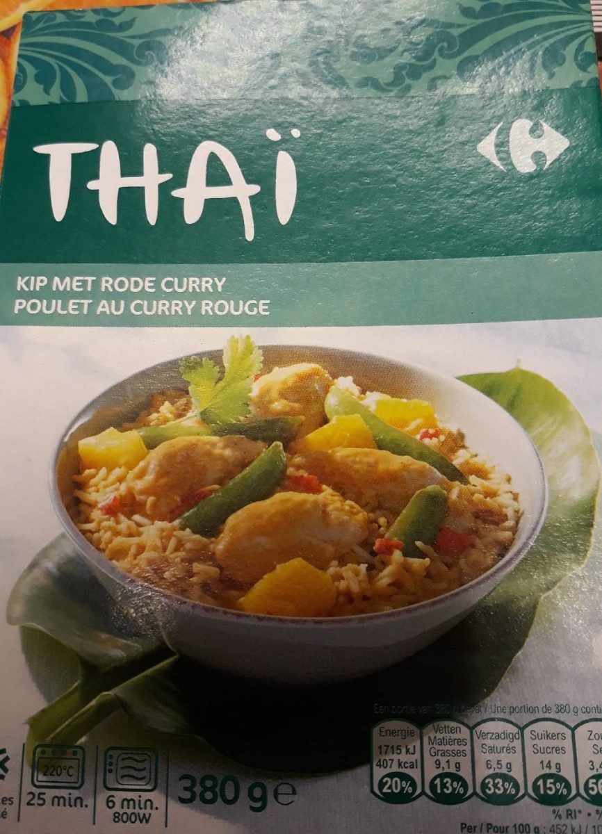 Thaï poulet au curry - Produit