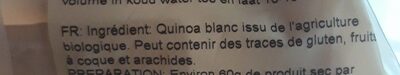 Quinoa blanc - Ingrediënten - fr