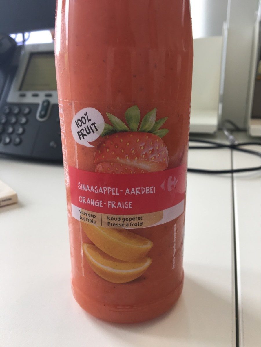 Orange-fraise - Produit