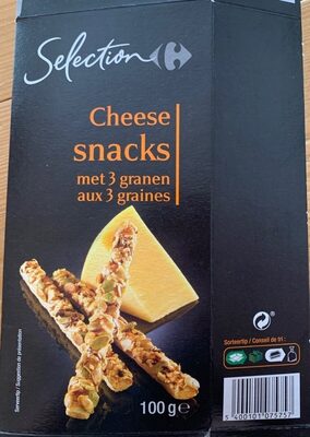 Cheese snacks aux 3 grains - Product - fr