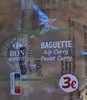 Baguette Poulet Curry - Produit