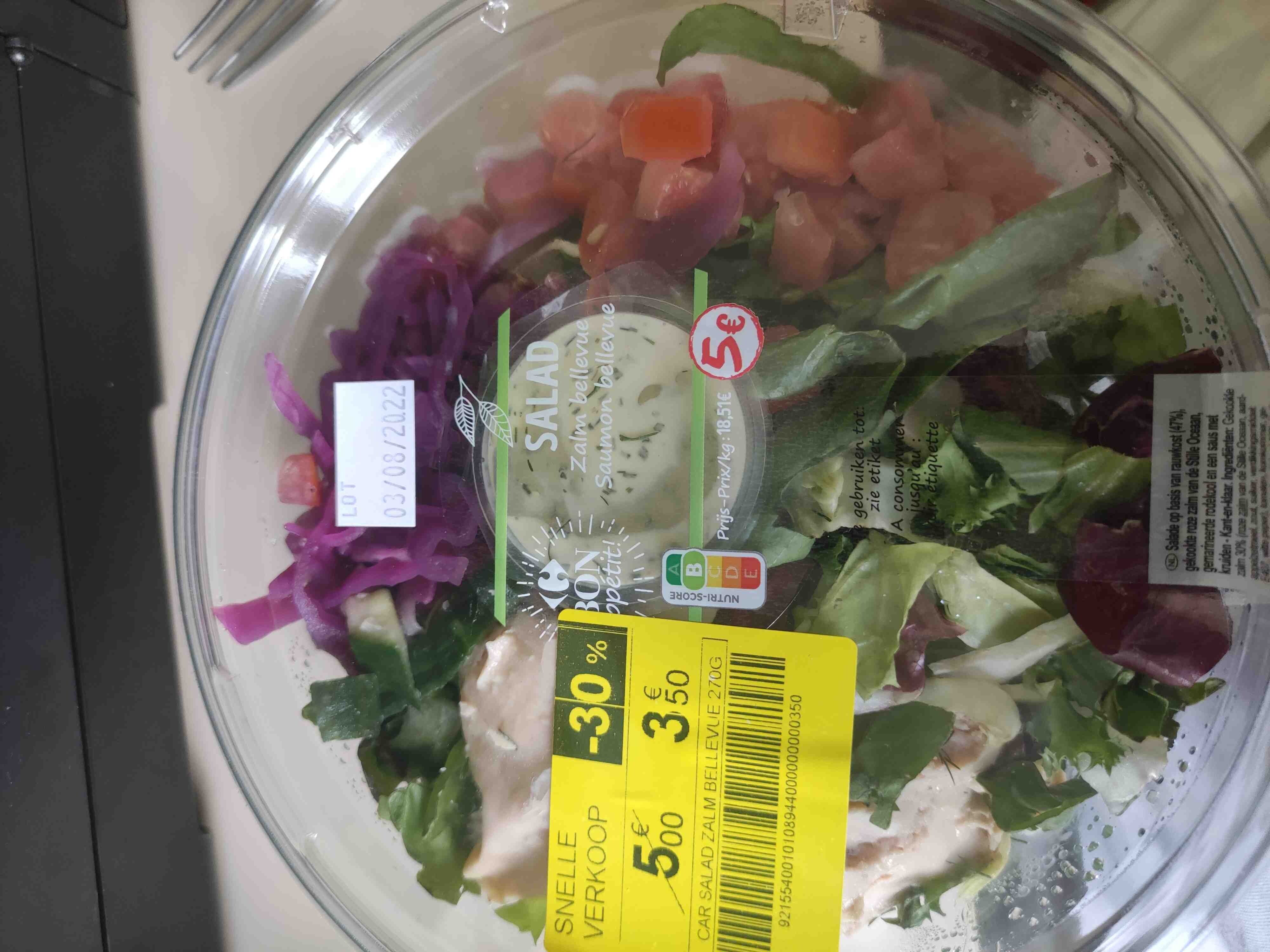 Salad zalm saumon - Produit - en