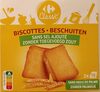 Biscottes sans sel ajouté - Produit