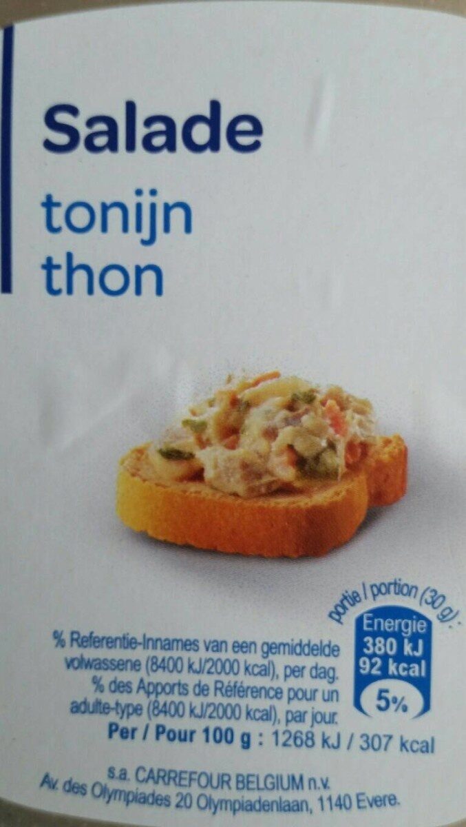 Salade thon - Product - fr