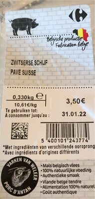 Pave suisse - Product - fr