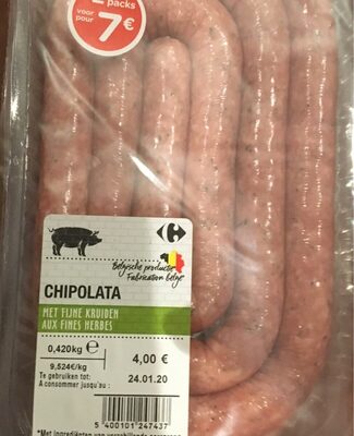 Chipolata aux fines herbes - Product - fr