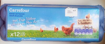 Œufs de poules élevées en plein air Medium - Product - fr