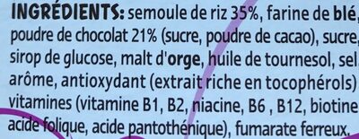 Choco puffies - Ingrediënten - fr