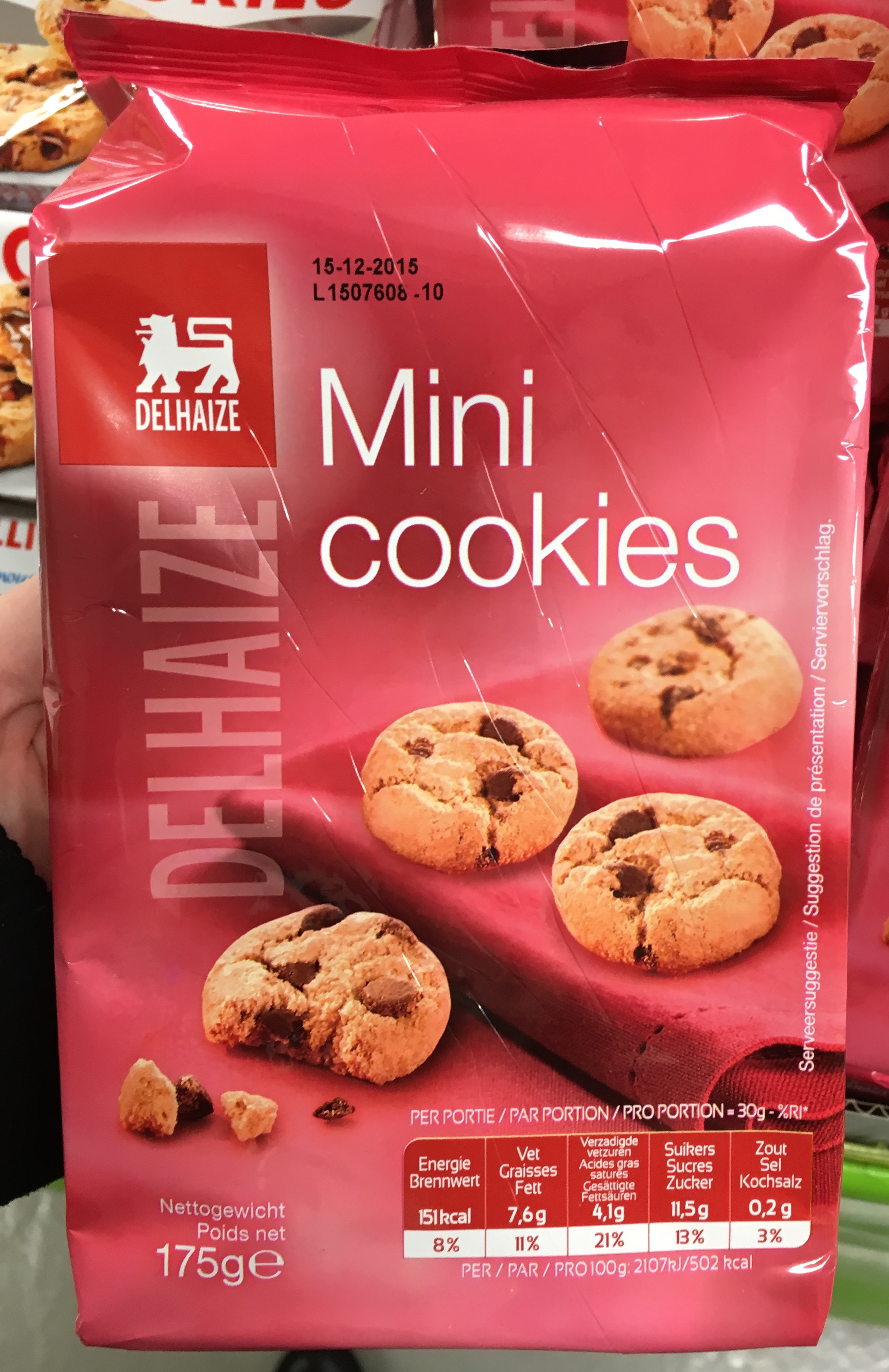 Mini cookies - Produit