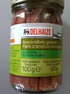 Filets d'anchois  allongés - Product - fr