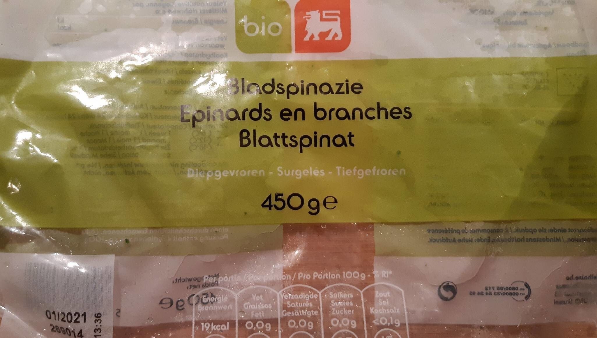 Epinards en branches - Product - fr