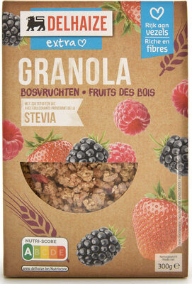 Crunchy Muesli Stevia Fruits Rouges - Product - fr